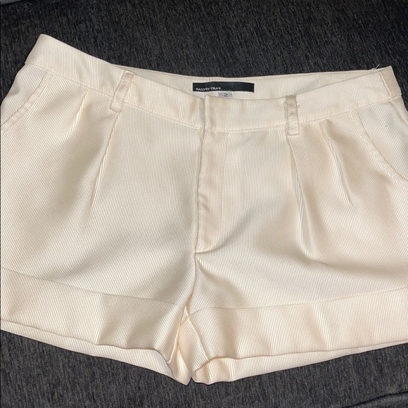 Calvin Tran silk dressy shorts - Picture 2 of 6